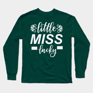 Little Miss LUcky Long Sleeve T-Shirt